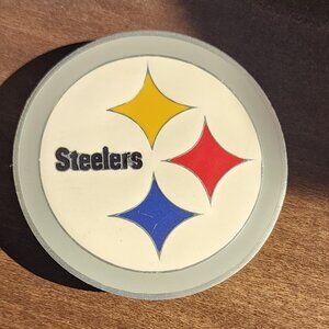 Authentic Pittsburg Steelers NFL Belt Buckle.